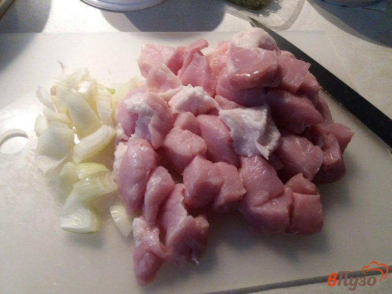 Фото приготовление рецепта: Тортеллини с мясом шаг №1
