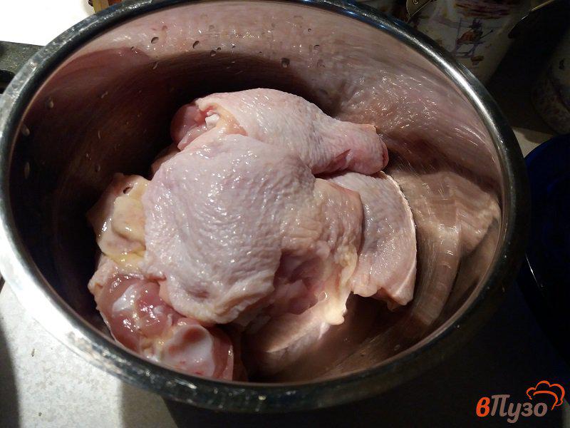 Фото приготовление рецепта: Запеченные куриные бёдра в горчичном маринаде шаг №1