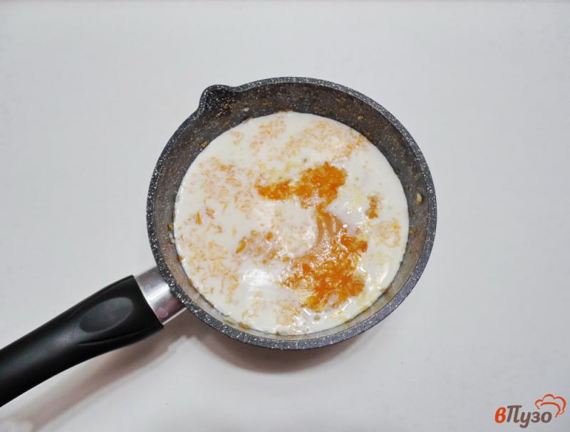 Фото приготовление рецепта: Тыквенная каша с рисом и ванилью шаг №4