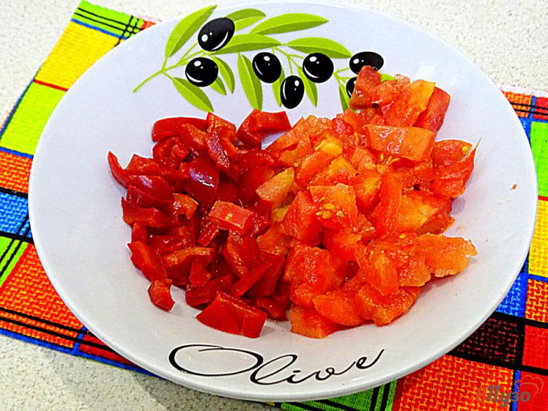 Фото приготовление рецепта: Гарнир из красной чечевицы с овощами шаг №3