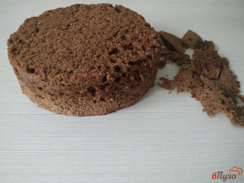 Фото приготовление рецепта: Шоколадный торт в микроволновке шаг №8
