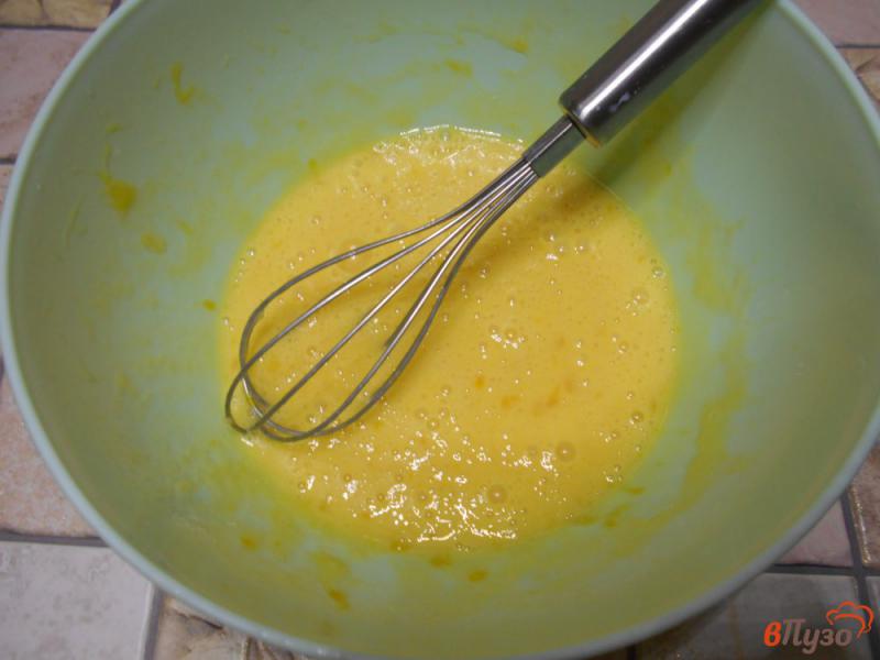 Фото приготовление рецепта: Блины с утиной печенью и сыром шаг №1