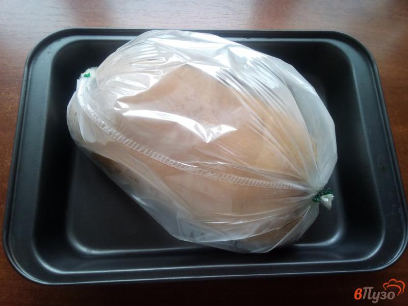 Фото приготовление рецепта: Хлеб в рукаве для запекания шаг №10