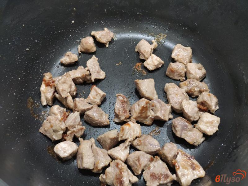Фото приготовление рецепта: Овощное рагу со свининой и кукурузой шаг №1