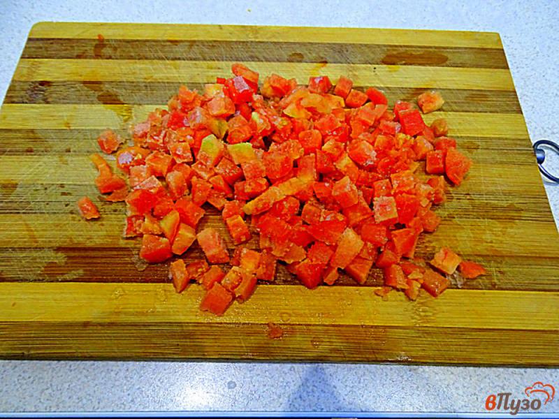 Фото приготовление рецепта: Соус из томатной пасты к макаронам шаг №3