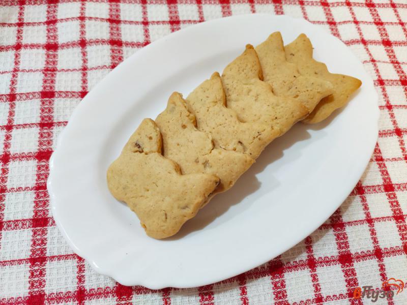 Фото приготовление рецепта: Ореховое печенье шаг №7