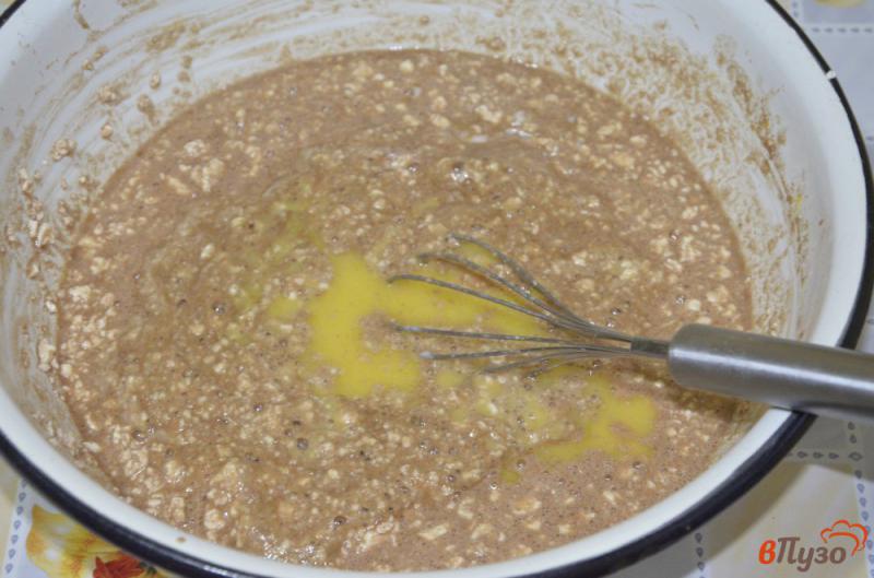 Фото приготовление рецепта: Творожно-шоколадные кексы шаг №3