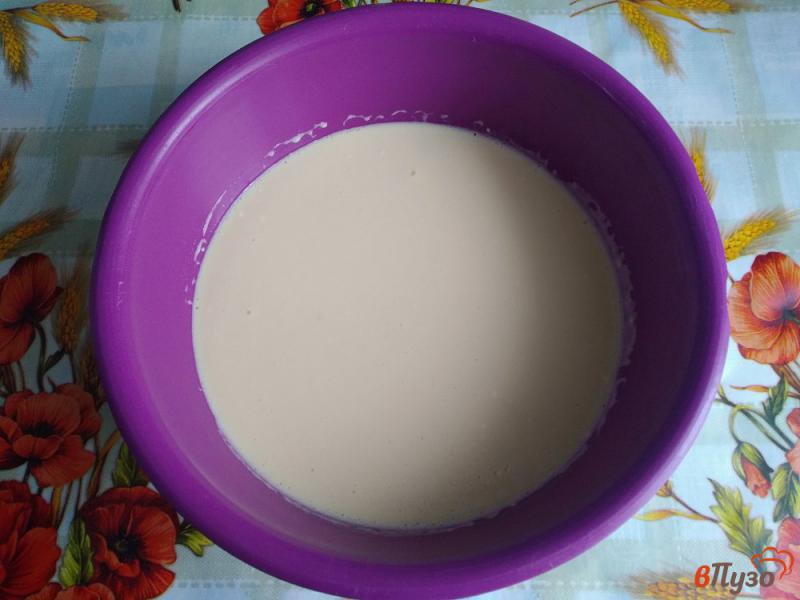 Фото приготовление рецепта: Блины на сухом молоке шаг №7