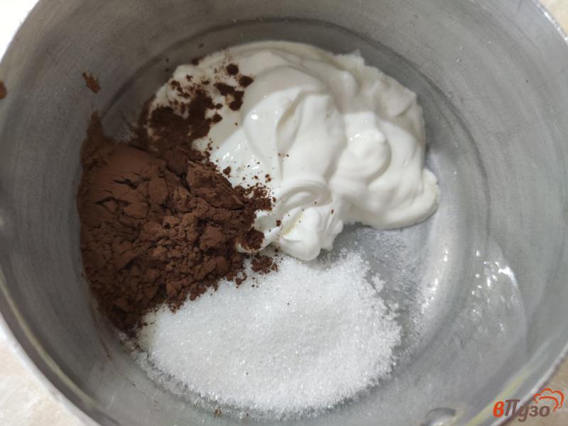 Фото приготовление рецепта: Молочный десерт с шоколадом шаг №7