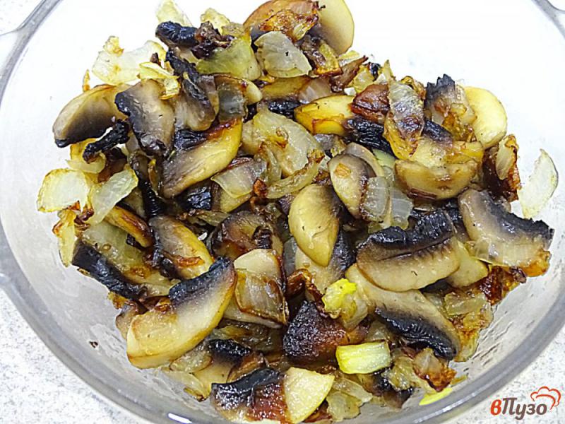 Фото приготовление рецепта: Пюре из тыквы с грибами на гарнир шаг №5