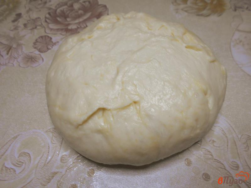 Фото приготовление рецепта: Сырные лепешки в духовке шаг №10
