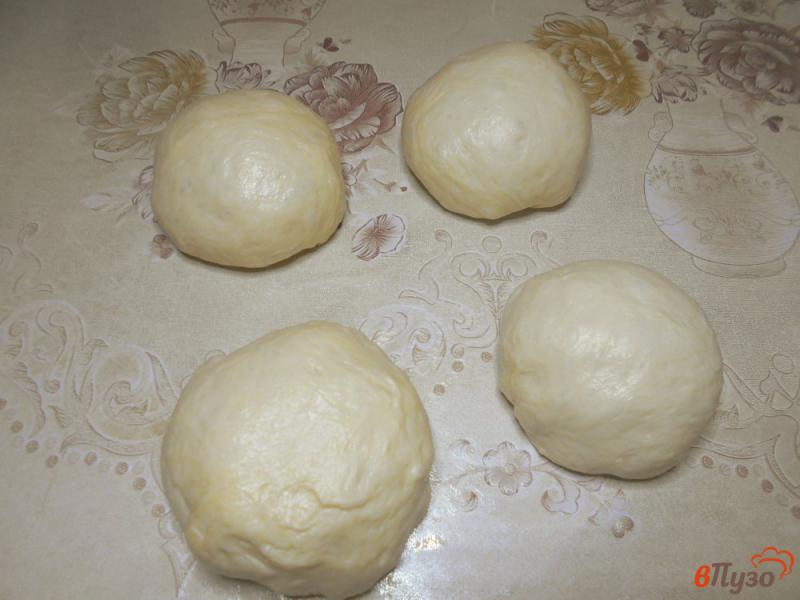 Фото приготовление рецепта: Сырные лепешки в духовке шаг №8