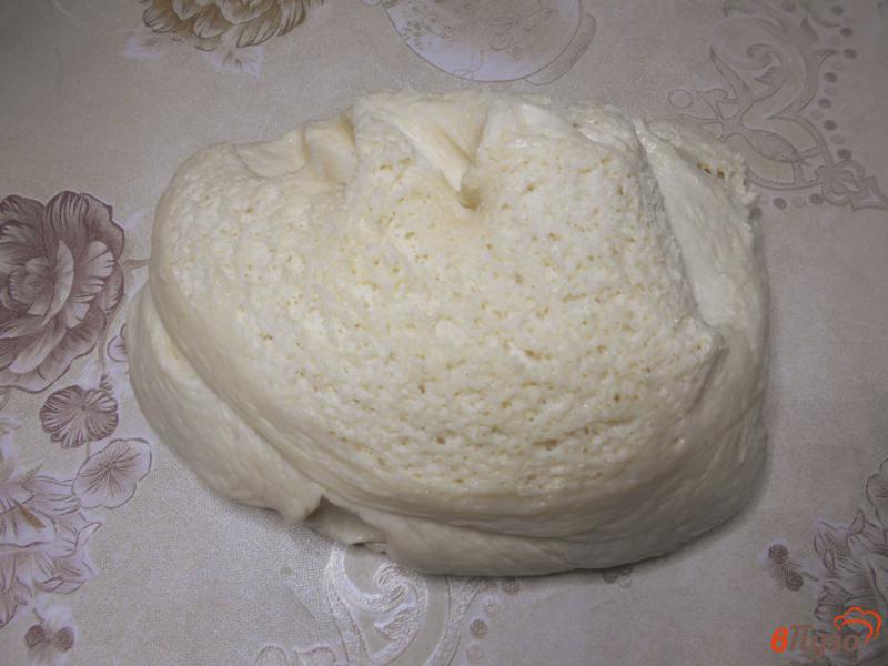 Фото приготовление рецепта: Сырные лепешки в духовке шаг №7