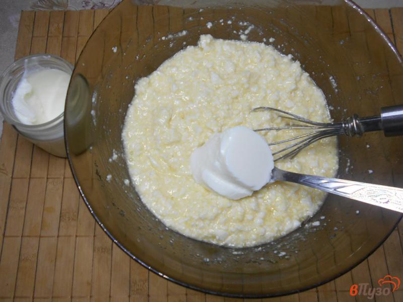 Фото приготовление рецепта: Кексы творожные на йогурте шаг №2