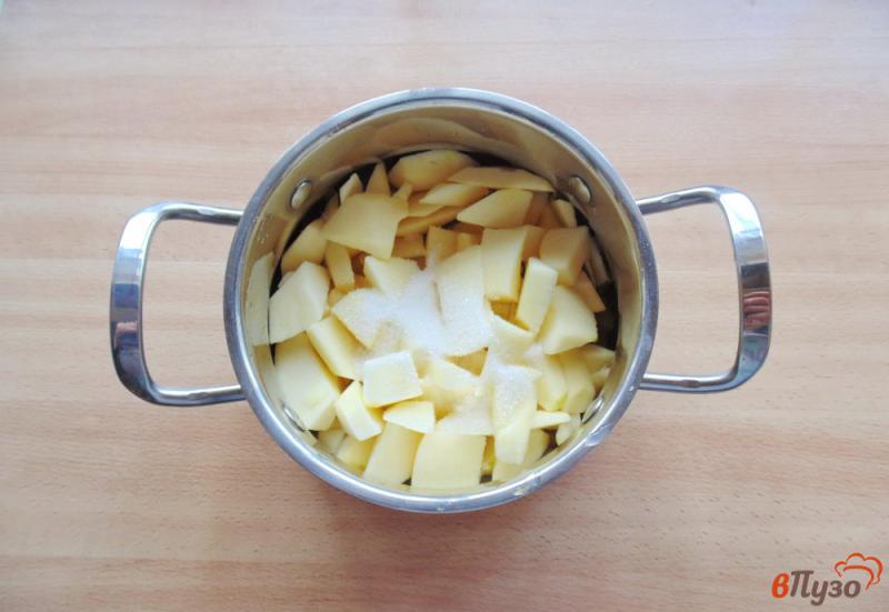 Фото приготовление рецепта: Диетическое пюре из яблок шаг №3