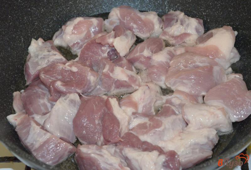 Фото приготовление рецепта: Свинина с картофелем шаг №1