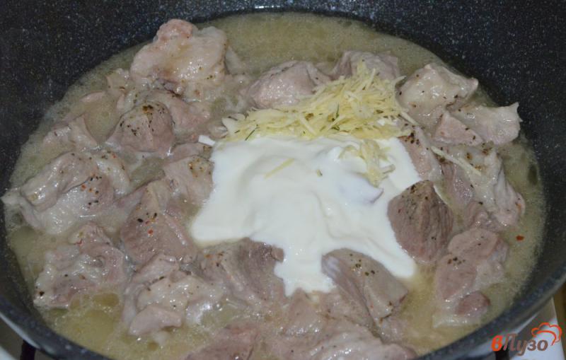 Фото приготовление рецепта: Свинина с картофелем шаг №2