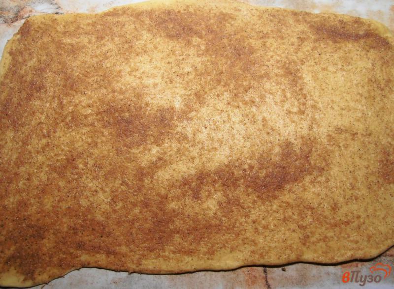Фото приготовление рецепта: Корвапуусти - булочки с корицей шаг №6