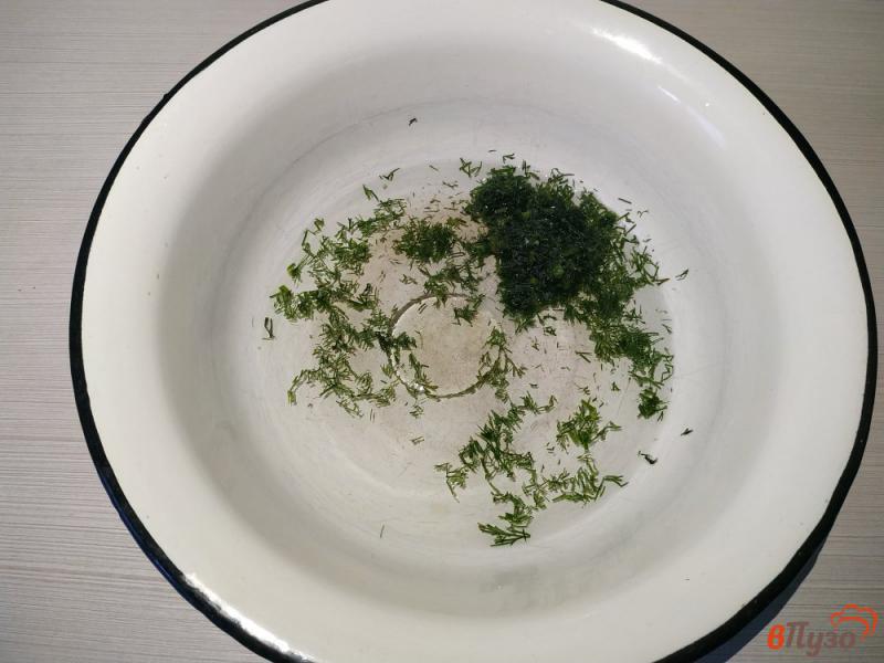 Фото приготовление рецепта: Домашний лаваш с зеленью шаг №2