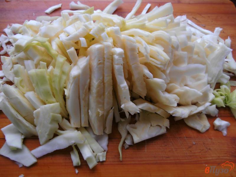 Фото приготовление рецепта: Рис с капустой Лаханоризо шаг №1