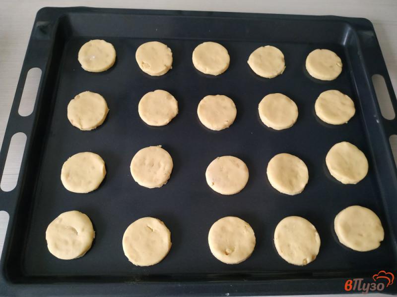 Фото приготовление рецепта: Арахисовое печенье шаг №10