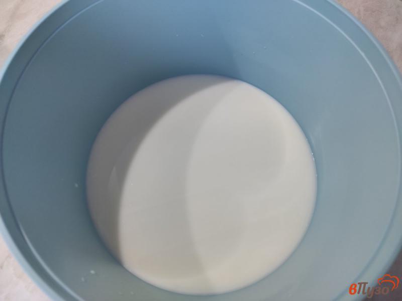 Фото приготовление рецепта: Молочный батон с кунжутом шаг №1