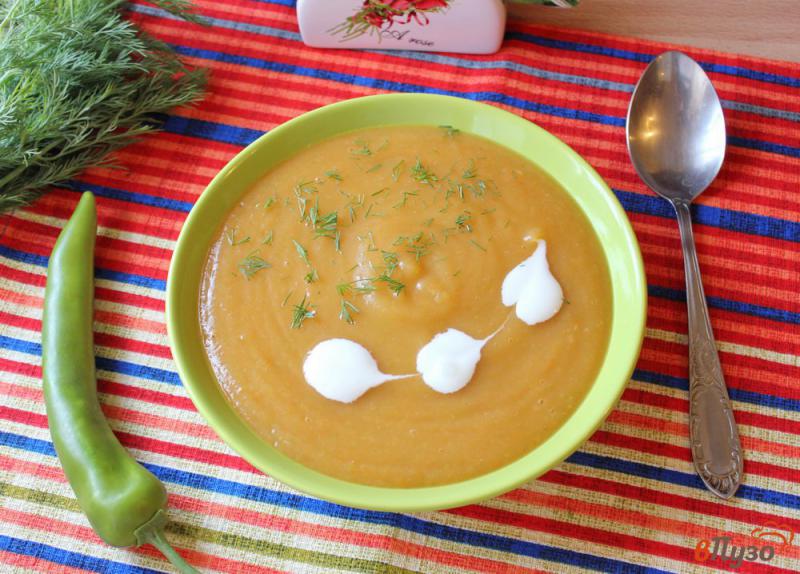 Фото приготовление рецепта: Овощной суп-пюре шаг №5