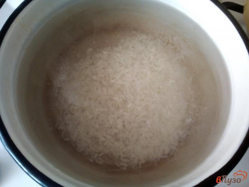 Фото приготовление рецепта: Томатный суп с рисом и фасолью шаг №5