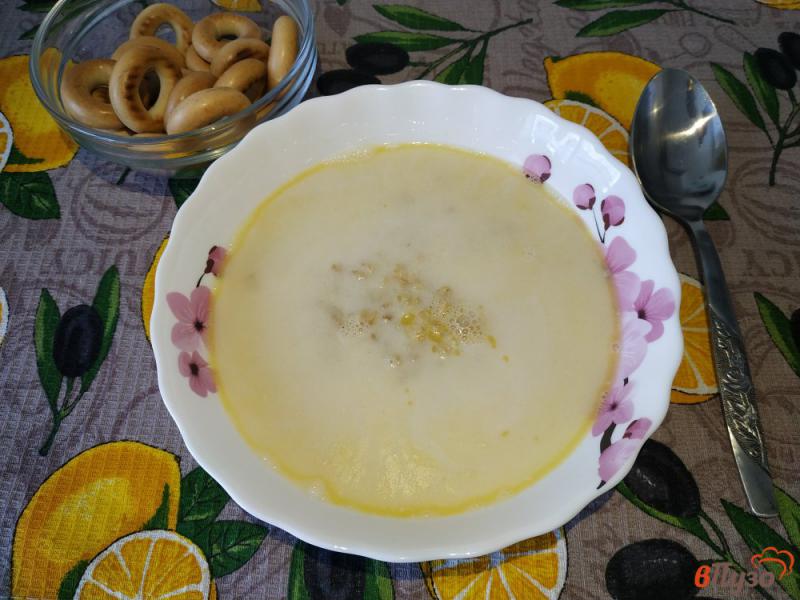 Фото приготовление рецепта: Овсяный молочный суп шаг №4