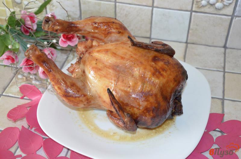 Фото приготовление рецепта: Курица запеченная в остром соево-томатном маринаде шаг №3