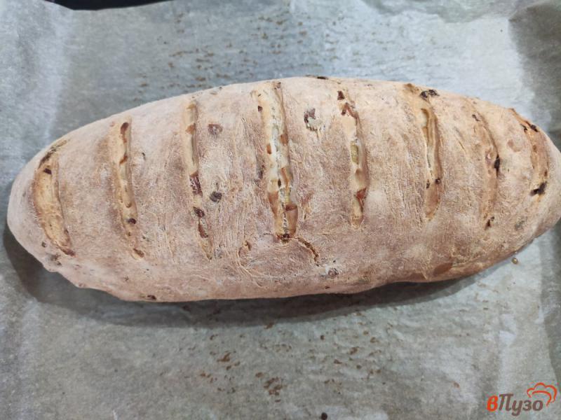 Фото приготовление рецепта: Белый хлеб с жареным луком шаг №12