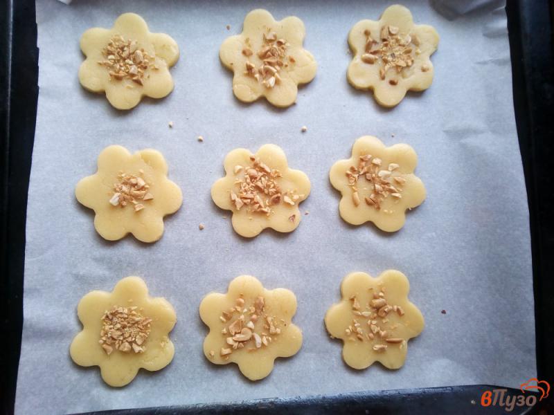 Фото приготовление рецепта: Песочное печенье на утином жиру шаг №7