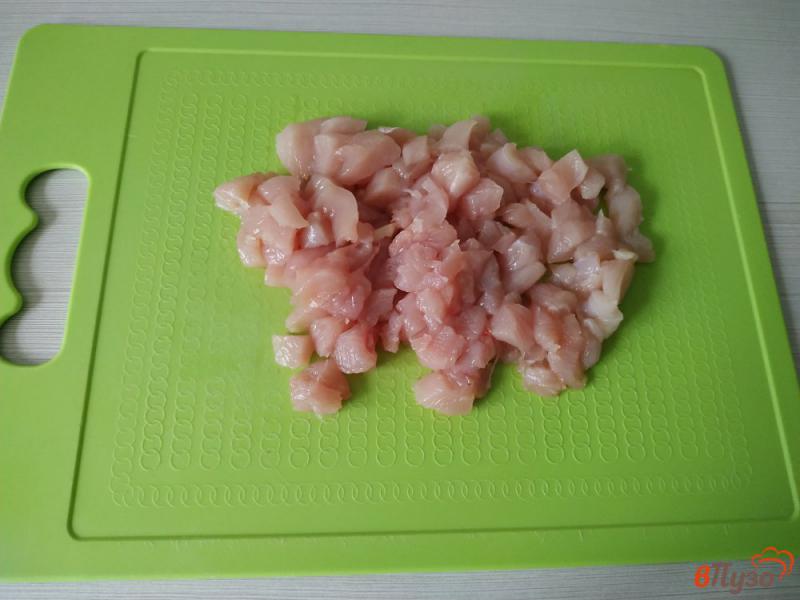 Фото приготовление рецепта: Шницель рубленый куриный с сыром шаг №1
