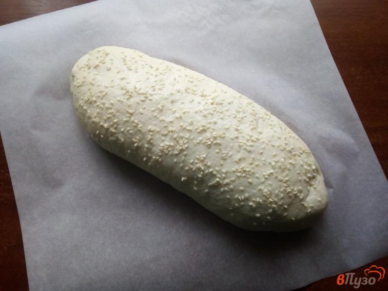 Фото приготовление рецепта: Хлеб с добавлением семолины шаг №7