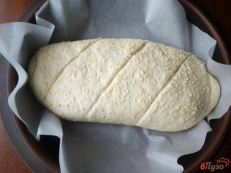 Фото приготовление рецепта: Хлеб с добавлением семолины шаг №8