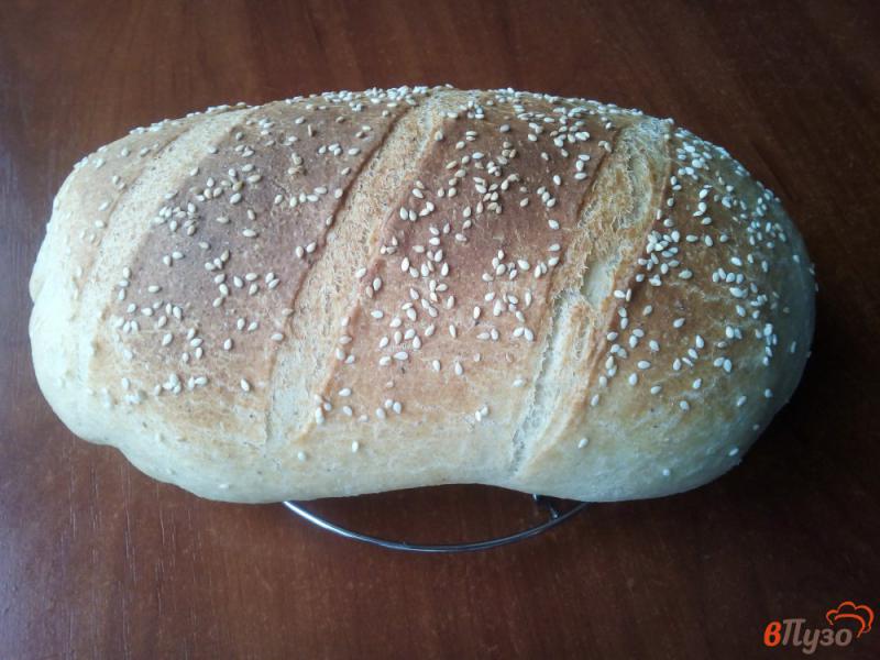 Фото приготовление рецепта: Хлеб с добавлением семолины шаг №10