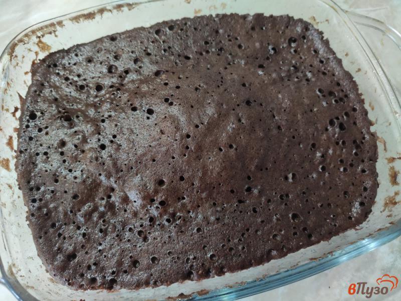 Фото приготовление рецепта: Быстрый торт в микроволновке шаг №5