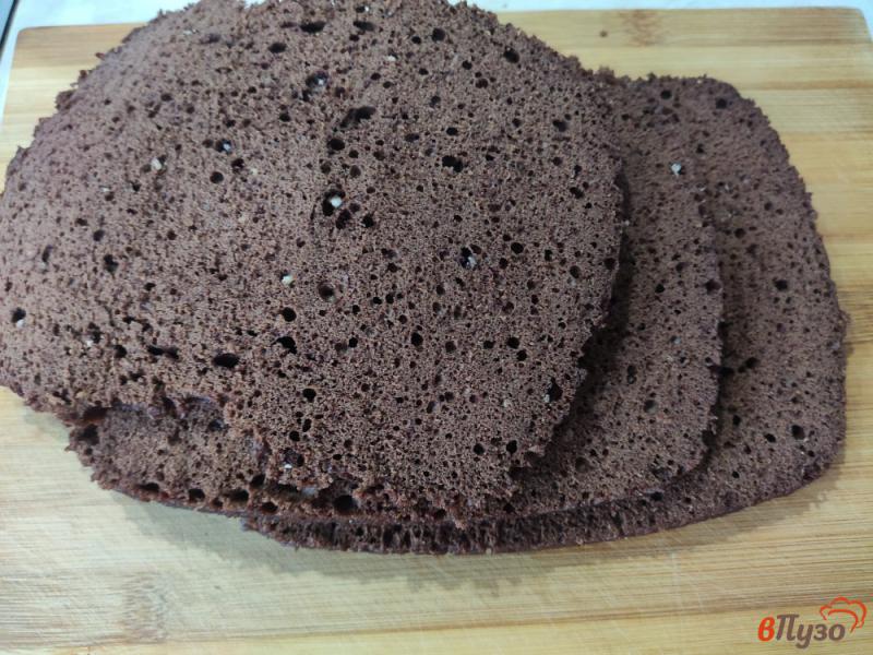 Фото приготовление рецепта: Быстрый торт в микроволновке шаг №7
