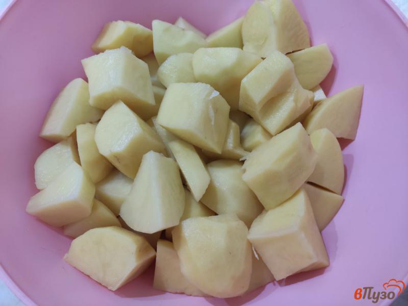 Фото приготовление рецепта: Картофель запечённый со сметаной и горчицей шаг №1
