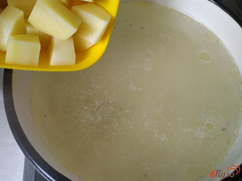 Фото приготовление рецепта: Суп с перловкой на индюшином бульоне шаг №2