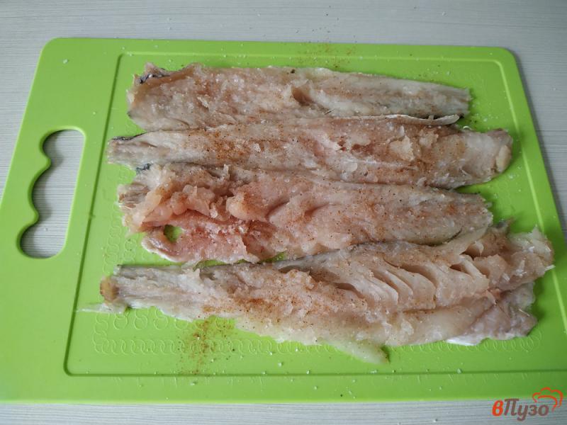 Фото приготовление рецепта: Рыбные наггетсы шаг №1