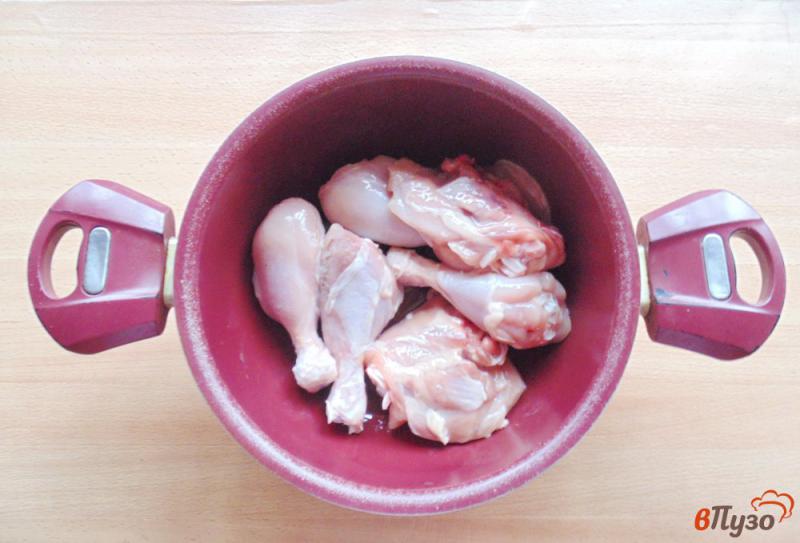 Фото приготовление рецепта: Диетическое жаркое из курицы шаг №1
