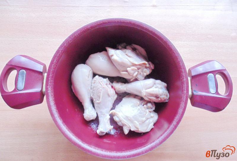 Фото приготовление рецепта: Диетическое жаркое из курицы шаг №2