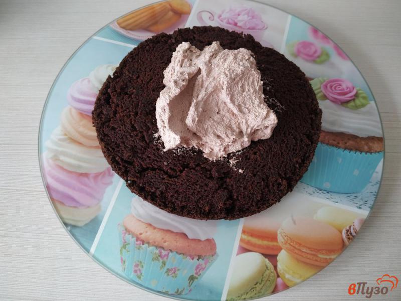 Фото приготовление рецепта: Шоколадный торт шаг №12