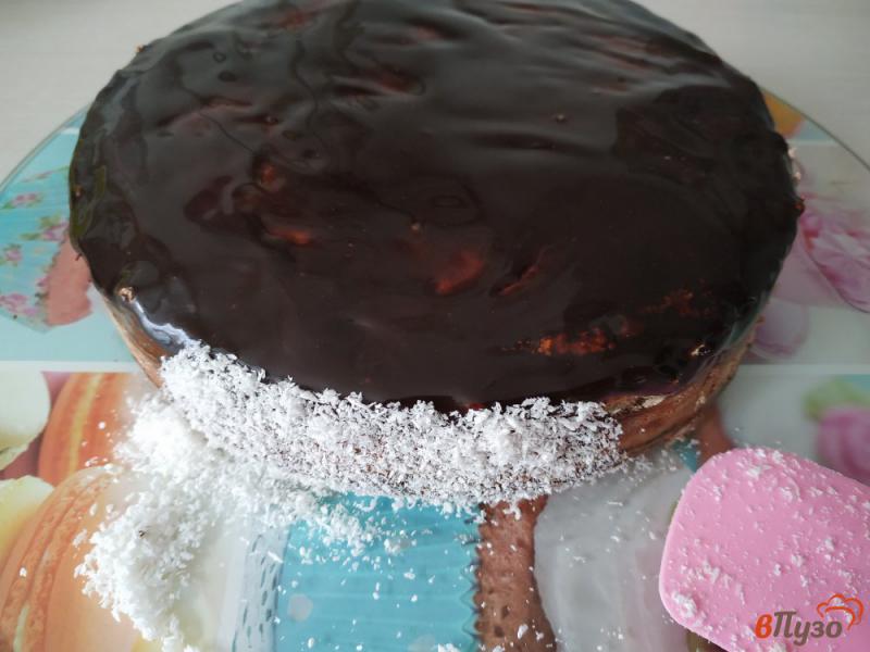 Фото приготовление рецепта: Шоколадный торт шаг №19