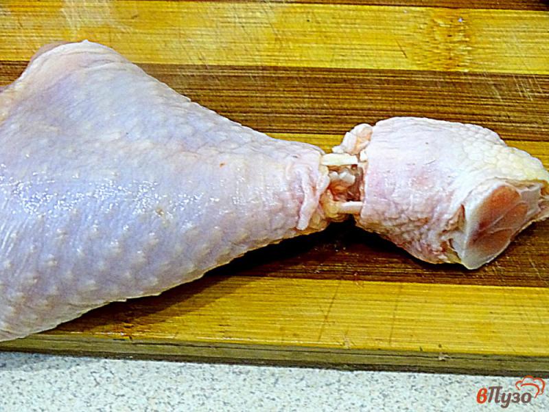 Фото приготовление рецепта: Куриные голени фаршированные шаг №1