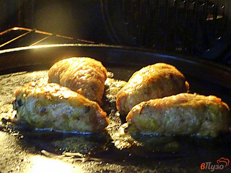 Фото приготовление рецепта: Куриные голени фаршированные шаг №10