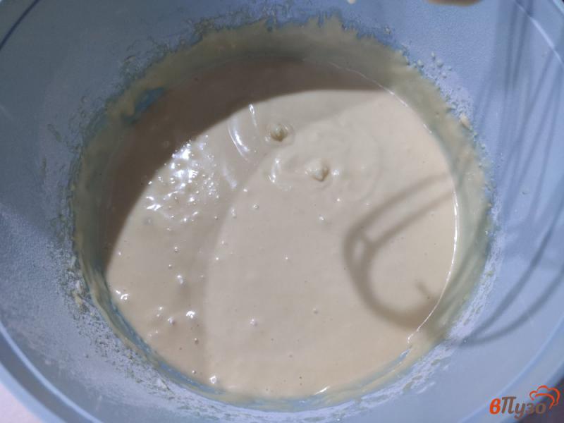 Фото приготовление рецепта: Блинчики на сгущённом молоке шаг №3