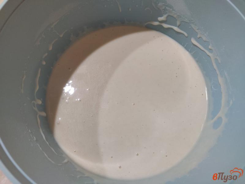 Фото приготовление рецепта: Блинчики на молоке без яиц шаг №5