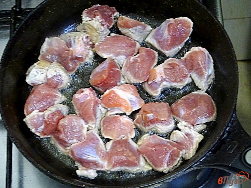 Фото приготовление рецепта: Паприкаш из свинины шаг №2